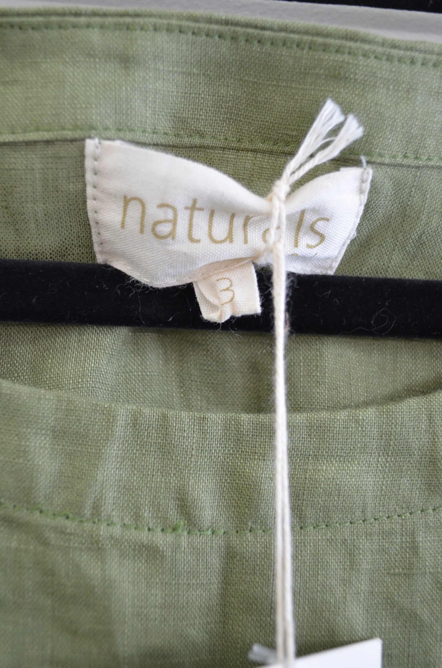 RRP$120 - Linen vest top - OJ Naturals - NEW with TAGS
