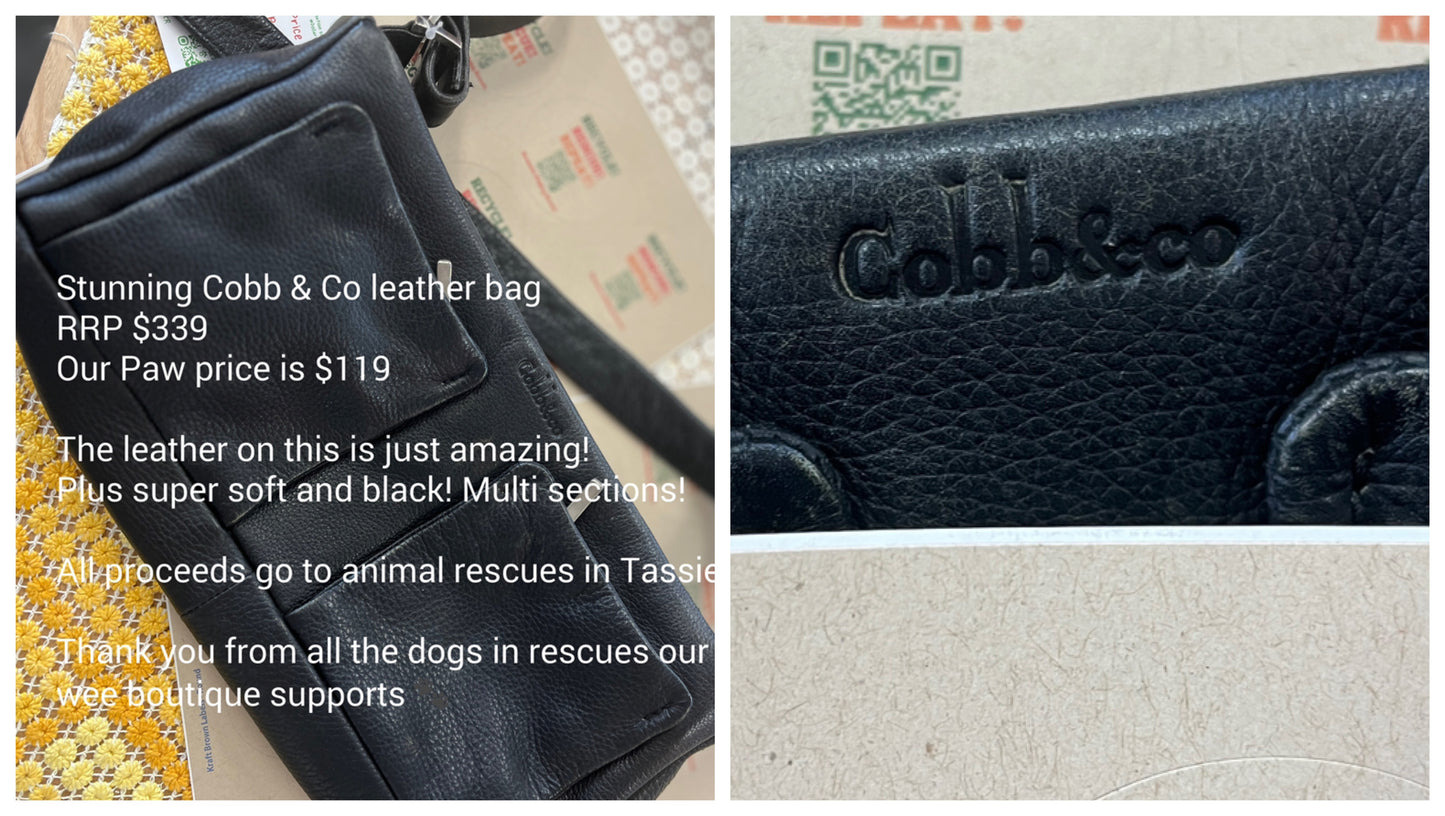 Cobb & Co leather bag