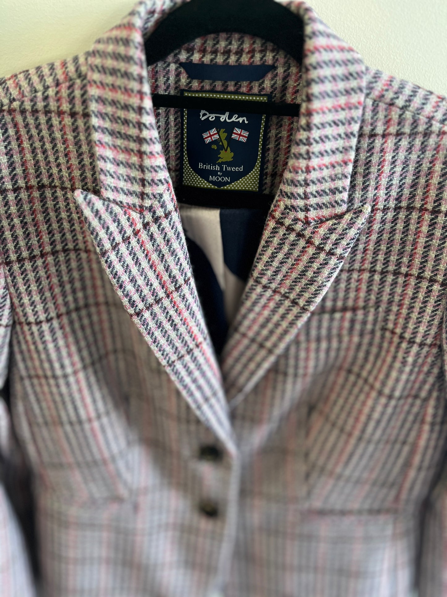 RRP $430 - Boden Moon Harris Tweed Jacket Size 12P
