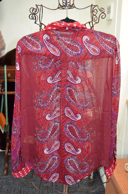 RRP $170 Scotch and Soda Blouse - New with TAGS Size S