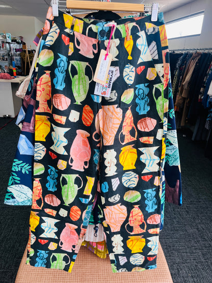 Colorful patterned pants