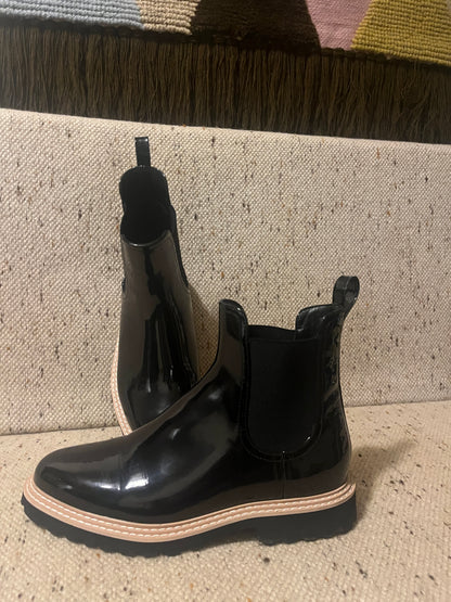 RRP $229 Django and Juliette Boots :  As New Patent