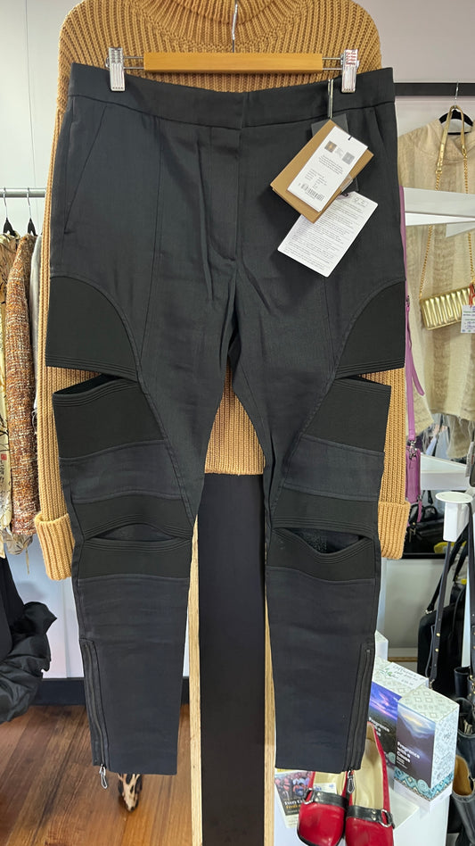 BURBERRY : RRP €1,200 Burberry Cut out pants Size 14