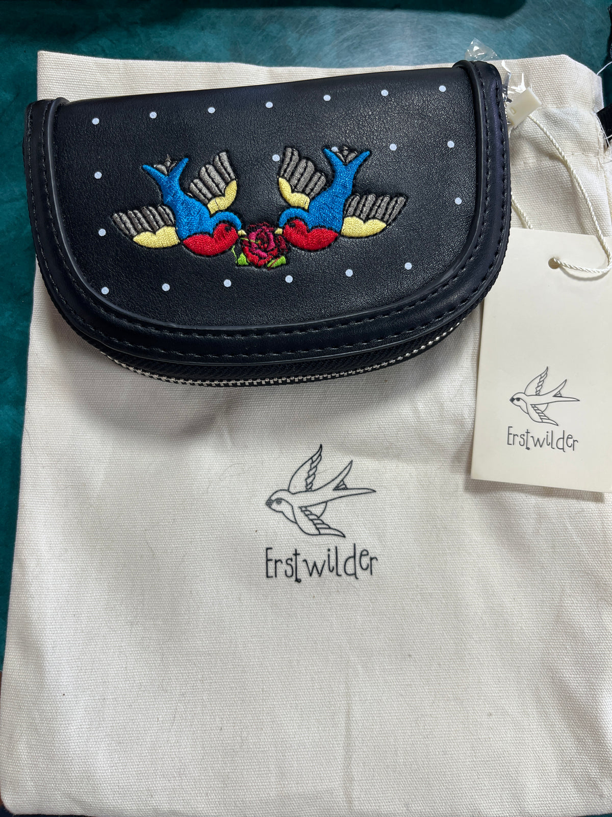 Erst Wilder Sparrow Coin Purse RRP $45