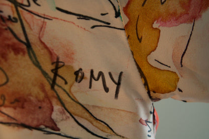 RRP$320 - Romy Salamanca Shirt in Salamanca 2.0 Print Size S