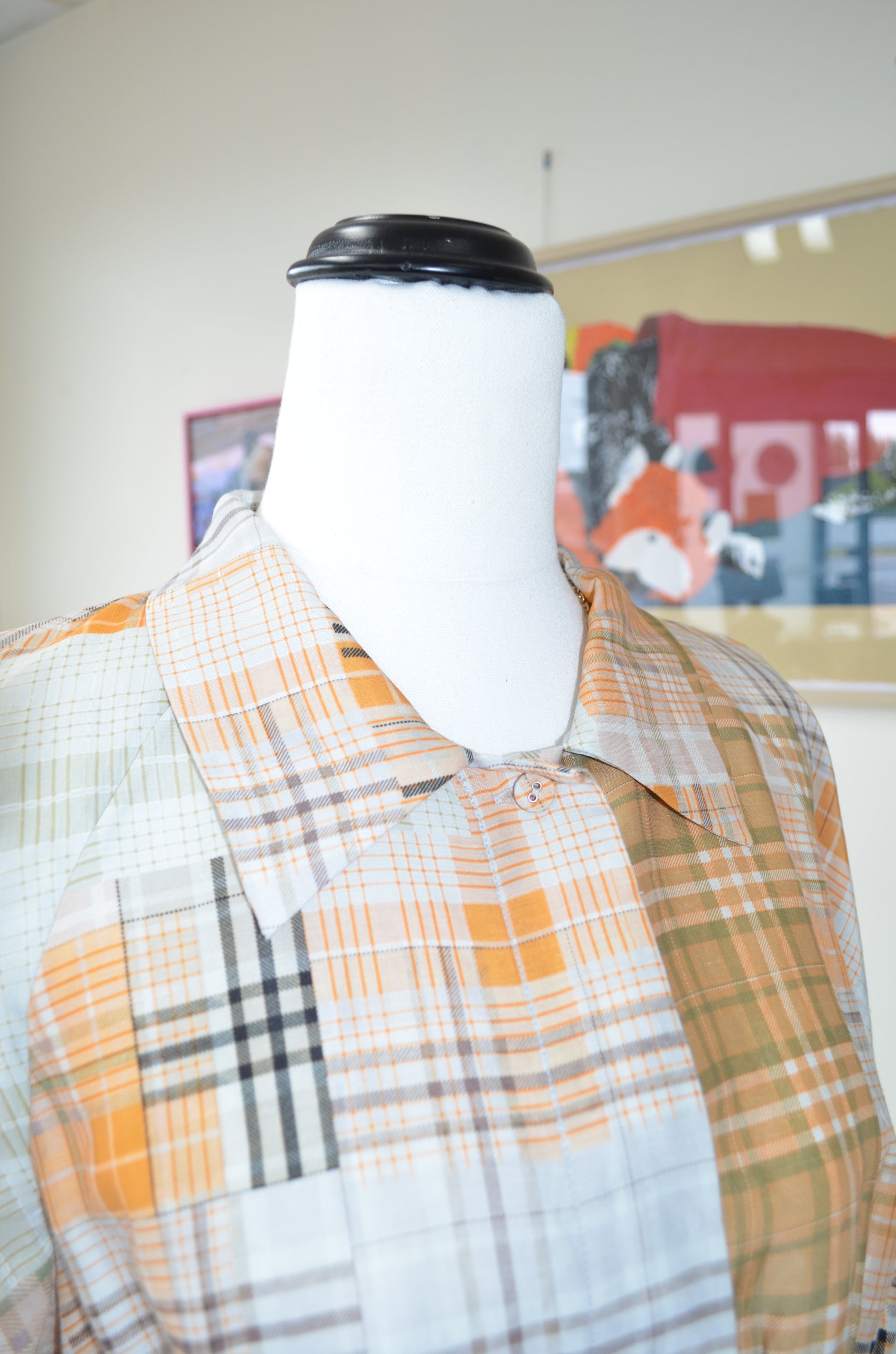 plaid shirt