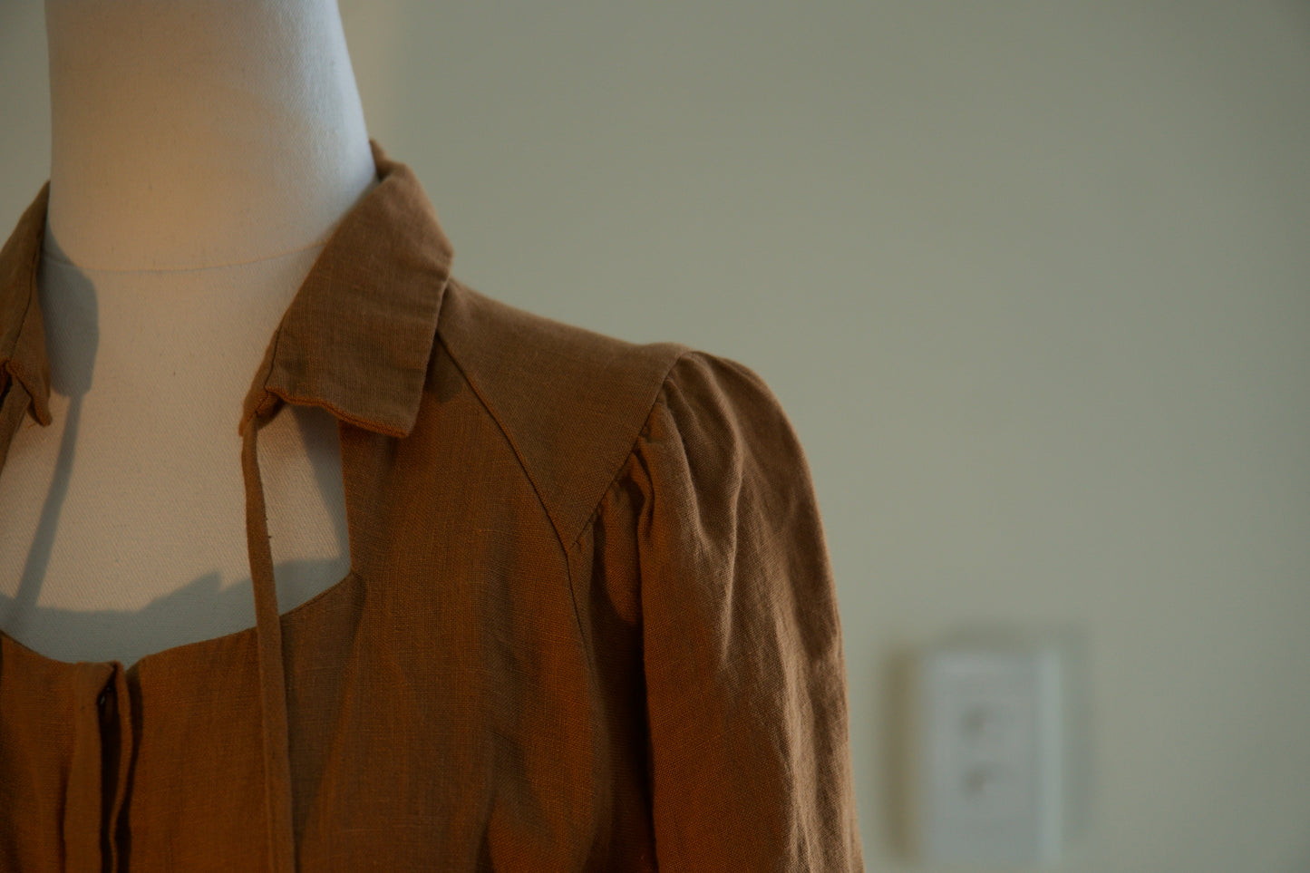 RRP $445 - Size 3 - Morrison Madison Linen Dress in RUST
