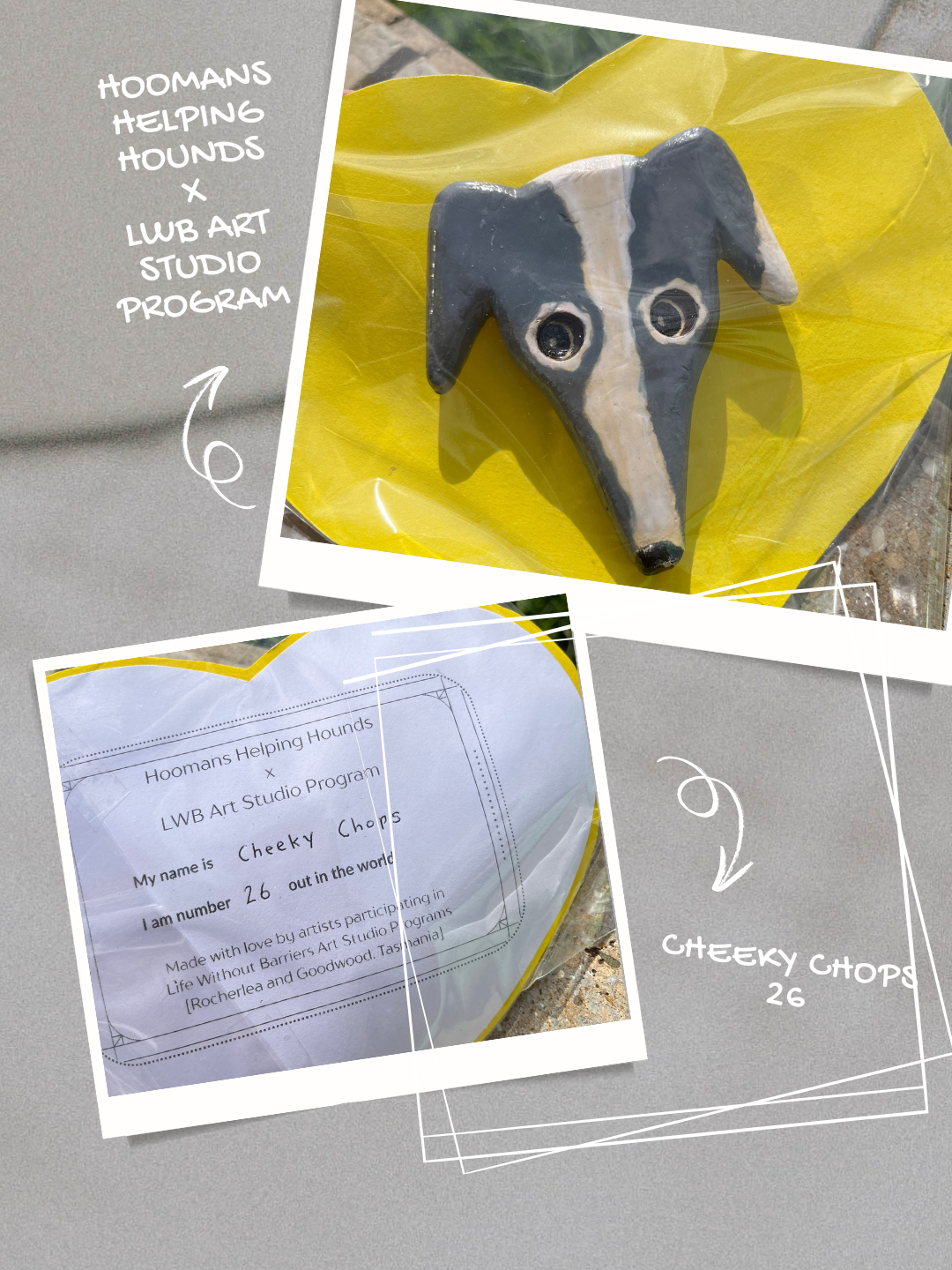 Hoomans Helping Hounds X LWB Art Studio Program.