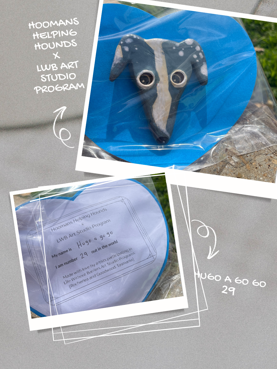 Hoomans Helping Hounds X LWB Art Studio Program.
