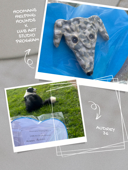 Hoomans Helping Hounds X LWB Art Studio Program.