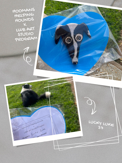 Hoomans Helping Hounds X LWB Art Studio Program.