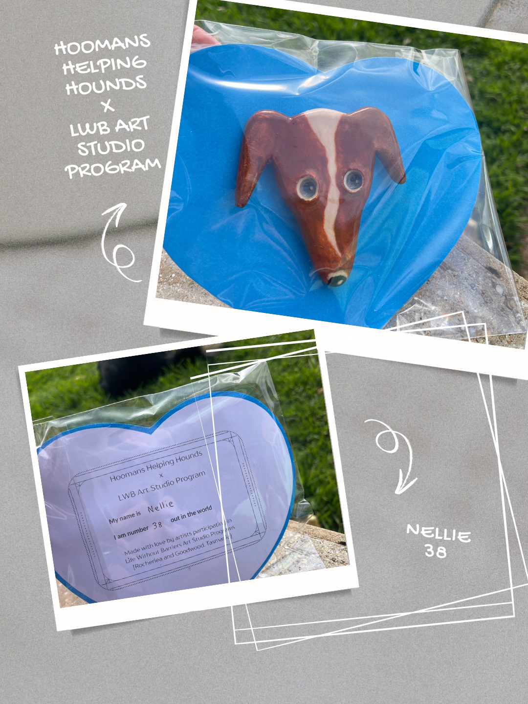 Hoomans Helping Hounds X LWB Art Studio Program.