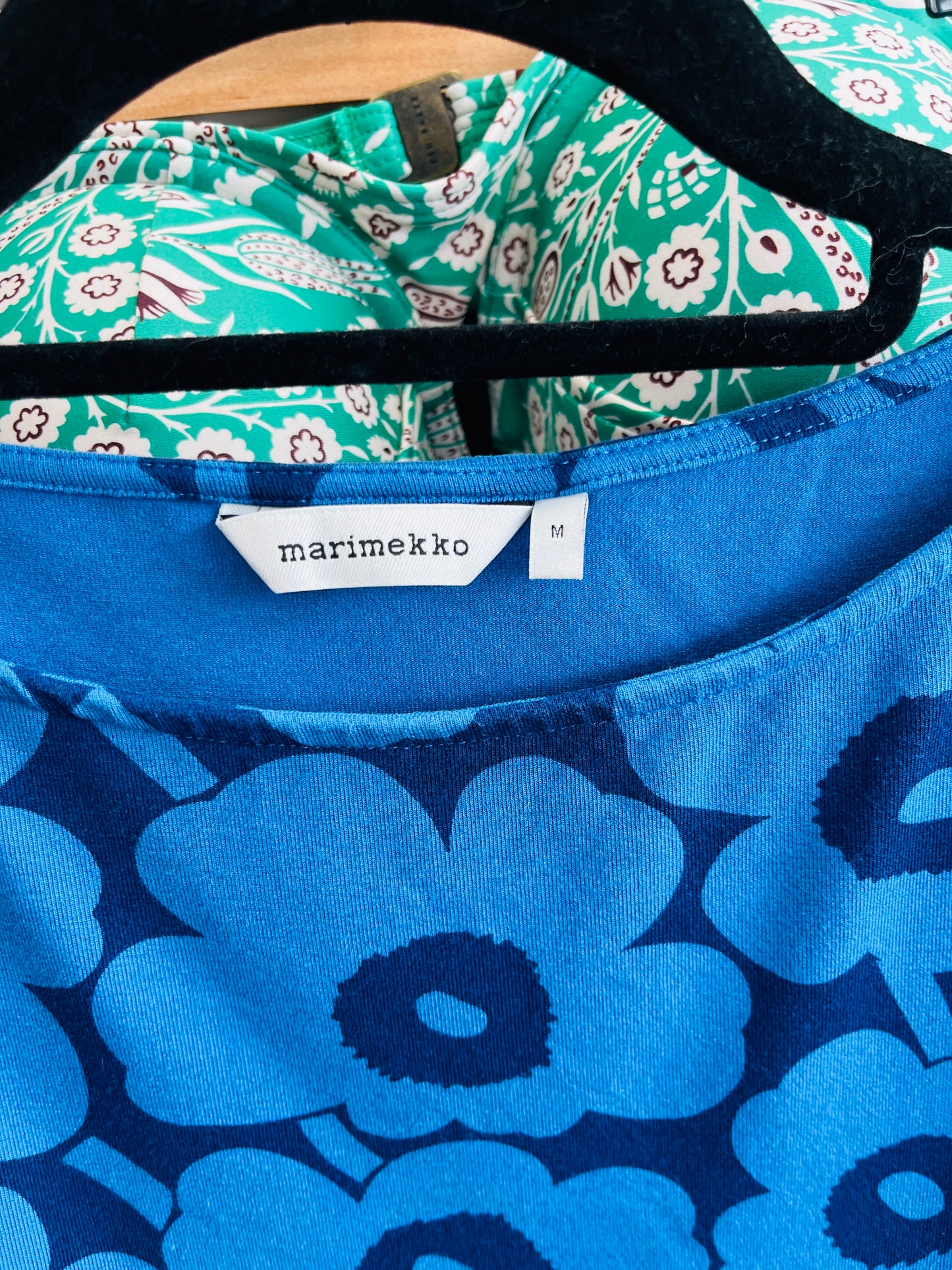 Close-up of two patterned shirts