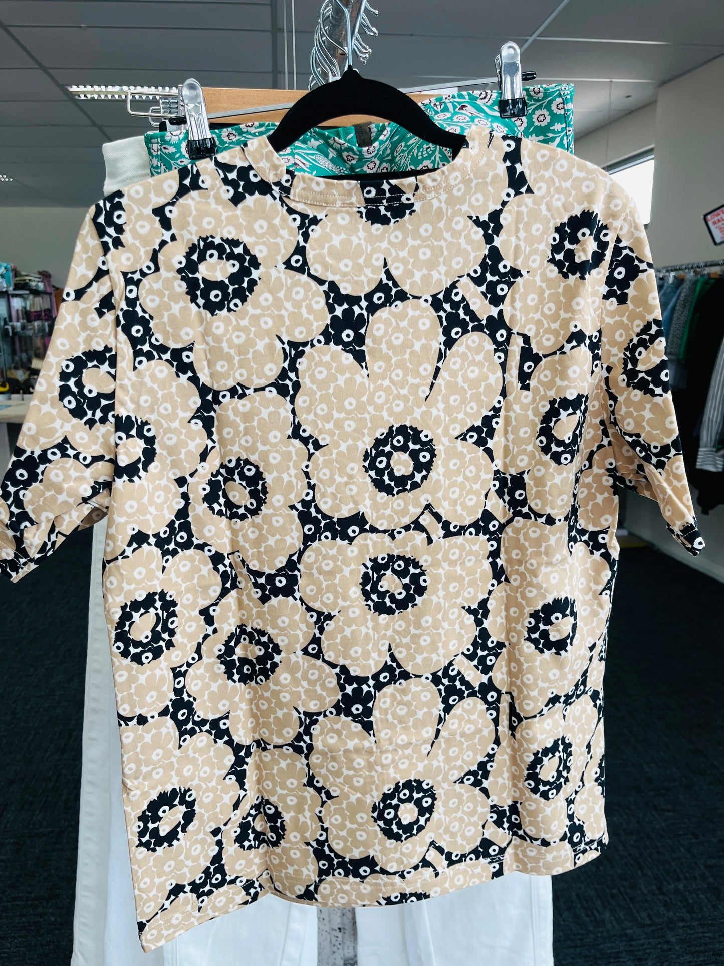 Floral patterned shirt
