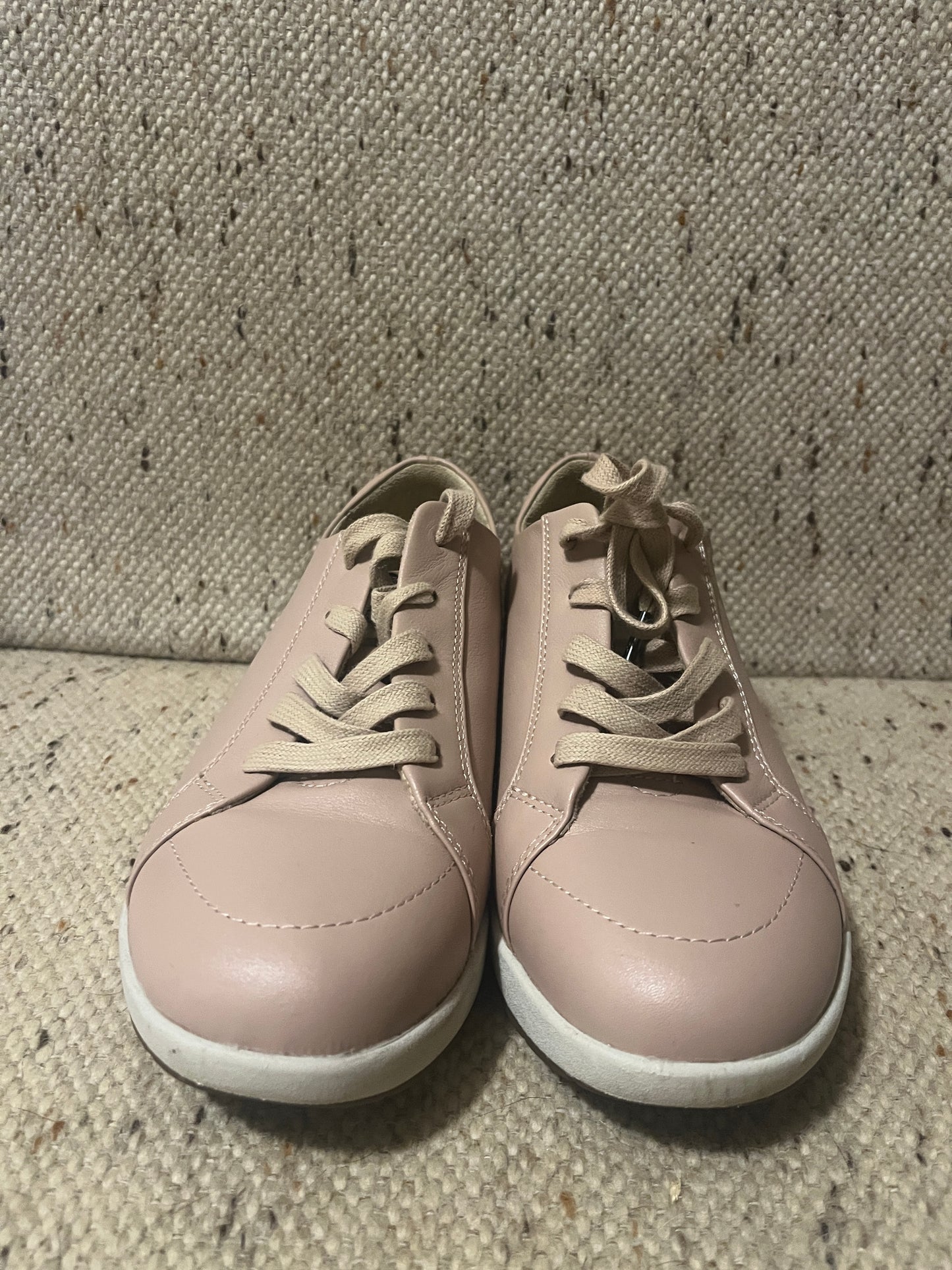 RRP $220 : Revere Athens Lace-Up Casual Sneaker - Dusty Pink