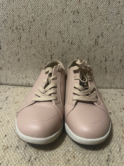 RRP $220 : Revere Athens Lace-Up Casual Sneaker - Dusty Pink