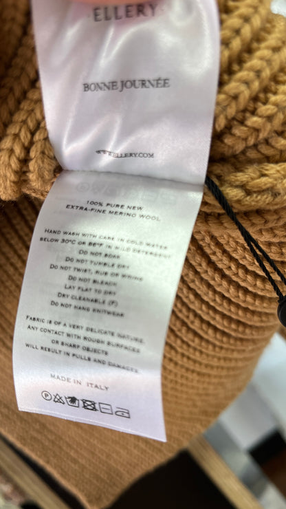 ELLERY: RRP $1425 MERINO WOOL MADE IN ITALY - High neck. NEW