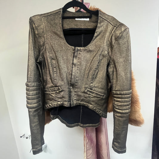 SASS AND BIDE VINTAGE - RARE ITEM - JACKET GOLD LONG SLEEVE