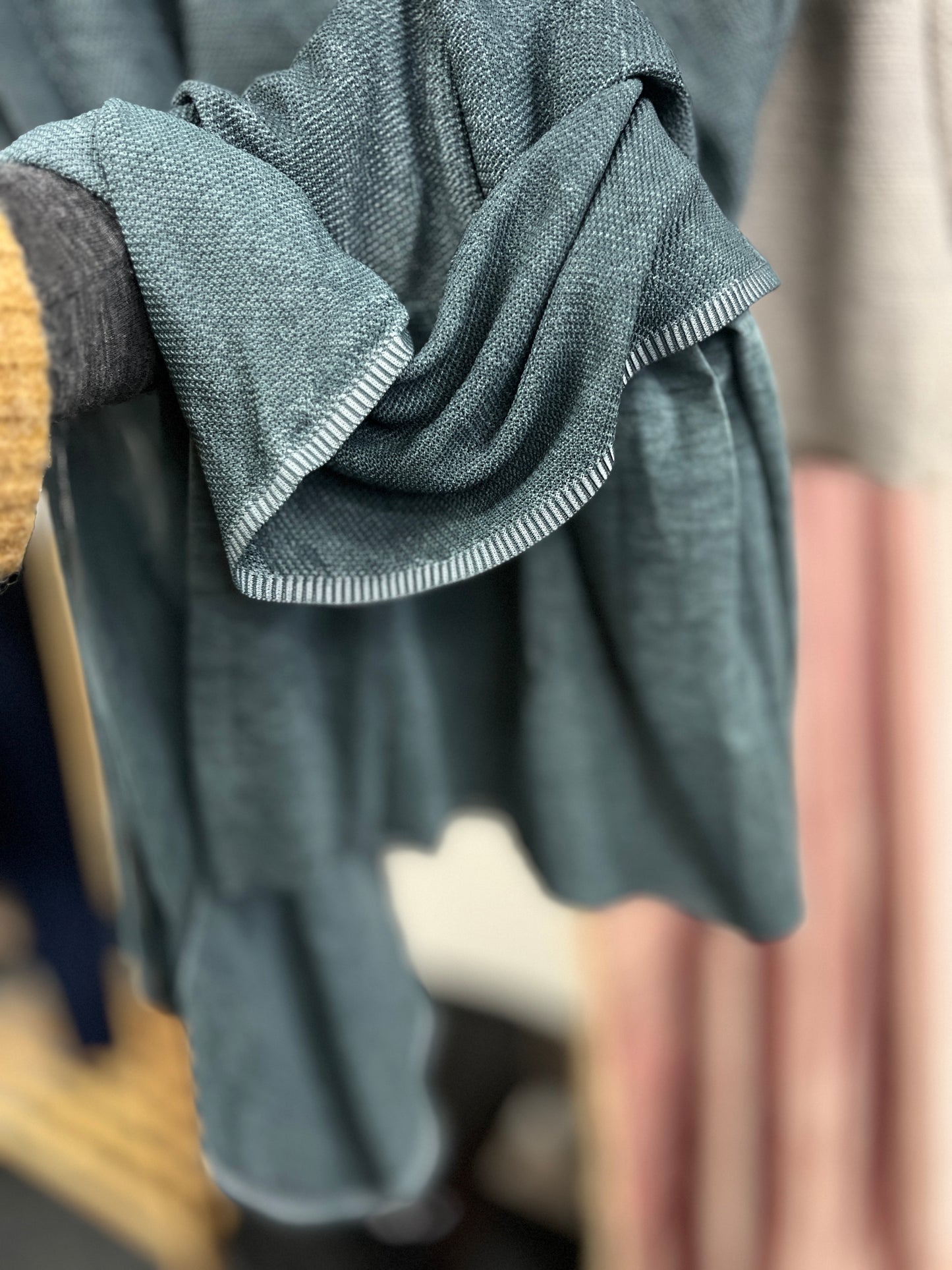 RRP $865 ITALIAN BRAND : TRANSIT PAR SUCH - GREEN DRESS WITH SLIP