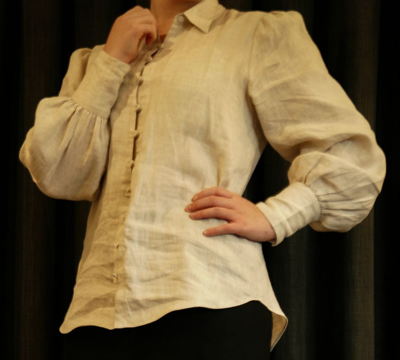 Light-colored shirt