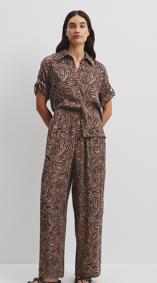 RRP $159 Country Road Micro Zebra Print Pants