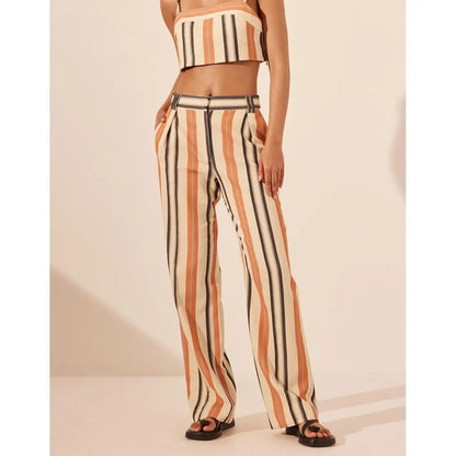 RRP $440 SHONA JOY Celia Mid Rise Pants - SIZE 10
