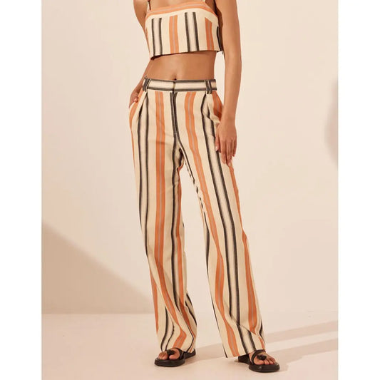 RRP $440 SHONA JOY Celia Mid Rise Pants - SIZE 10